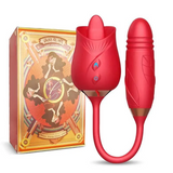 Trứng Rung Hoa Hồng Vibration PLUS RRungg Thụt Kết Hộp Lưỡi Liếm Kích Thích Âm Đạo Nữ