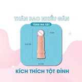 (Hộp 1 Cái) Bao Cao Su Đôn Dên Dành Cho Nam Giới Yeain Maxmannn 1.2 Chính Hãng 741232