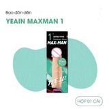 (Hộp 1 Cái) Bao Cao Su Đôn Dên Dành Cho Nam Giới Yeain Maxmannn 1 Chính hãng 741230