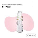 (Hộp 1 Cái) Bao Cao Su Đôn Dên Dành Cho Nam Giới Trong Suốt Kiểu Bi Gai Chính Hãng 741228