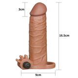 (Hộp 1 Cái) Bao Cao Su Đôn Dên Tăng Kích Thước Lovetoy Pleasure X-Tender Tăng 2