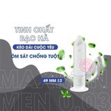 (Hộp 3 Cái) Bao Cao Su Maxxmennn 5in1 Siêu Mỏng 0.03mm Chính Hãng 741196