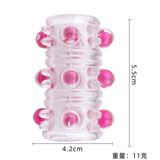 (Hộp 1 Cái) Bao Cao Đôn Dên Khúc Giữa Tăng Kích Thước Bi Lớn - Lẻ Chính hãng 741187