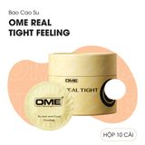 (Hộp 10 Cái) Bao Cao Su Ome Real Tight Feeling Cảm Giác Nóng Lạnh Chính Hãng 741150