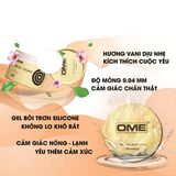 (Hộp 10 Cái) Bao Cao Su Ome Real Tight Feeling Cảm Giác Nóng Lạnh Chính Hãng 741150