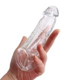 (Hộp 1 Cái) Bao Cao Su Đôn Dên Kiểu Trơn Trong Suốt Chống Tuột Chính Hãng 741130