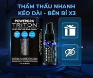 Chai xịt cao cấp kéo dài thời gian Powergra Triton - USA
