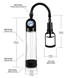 Máy Tập Tăng Kích Thước Dương Vật Penis Pump Có Đồng Hồ Áp Suất 648452