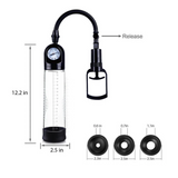 Máy Tập Tăng Kích Thước Dương Vật Penis Pump Có Đồng Hồ Áp Suất 648452