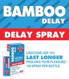 Gel bôi trơn hỗ trợ dành cho nam giới USA Bamboo Delay - Chai 12ml 649147 chính hãng 741091