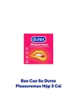 Bao cao su durex hộp 3 cái,có gai, che tên sản phẩm 