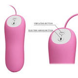 Kẹp Núm Vú Sốc Điện Kèm Trứng Rung Romantic Wave 650223