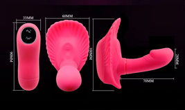 Dương Vật Giả Pettylove Fancy Clamshell Điều Khiển Từ Xa 30 Chế Độ Rung 650695 663938