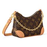 (Màu Nâu Be) Túi Xách Tay Nữ Louis Vuitton LV Nano Boulogne M25519 Chính Hãng 740743