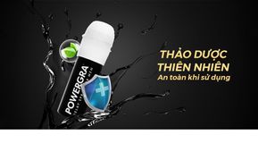 Gel bôi trơn dạng xịt dành cho nam Powergra Spray For Men
