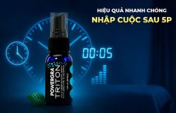 Gel bôi trơn dạng xịt dành cho nam Powergra Triton 30ml