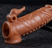 Bao cao su đôn dên rung Penis Extender Chính hang