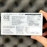 Bao Cao Su Sagami Original 0.02 Nhật Bản - Siêu Mỏng - Non Latex