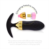 Máy Rung Mini Usb Điều Khiển Từ Xa Rung 10 Chế Độ 653815 663851