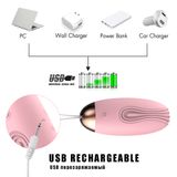 Trứng Rung Tình Yêu Lilo Sạc USB Remote Điều Khiển Từ Xa 655228