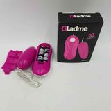 Trứng Rung Tình Yêu Gladme Mạnh Mẽ Có Dây Sử Dụng 2 Pin AAA 12 Chế Độ Rung 663807