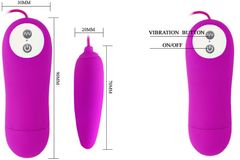 Trứng Rung Tình Yêu Pretty Love Harriet Baile 1 Đầu 12 Chế Độ 656911