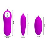 Trứng Rung Mini Cao Cấp 2 Đầu Pretty Love Irma Baile 12 Chế Độ 656913 663799