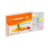 Viên nhai hỗ trợ cương dương hương trái cây Kamagra Chewable Tabs