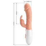 Dương vật giả đa chế độ rung 30 chế độ, pin - Pretty Love Easter Bunny