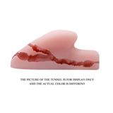 Realistic Feel - Âm đạo giả silicone nguyên khối có rung 660662