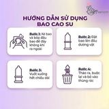 | Durex Jeans Easy On | Bao cao su ôm sát vừa vặn | 661000