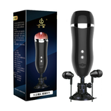 Âm đạo giả dính tường, có rung và rên, dùng sạc Jiuai Wallmount 661215