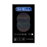 Bao cao su siêu mỏng Shell Invisible chống tuột, kéo dài | Hộp 10 Cái 661260