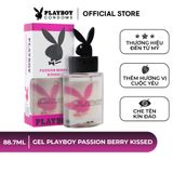 Gel bôi trơn hương dâu Playboy Passion Berry Kissed | Chai 88,7ml
