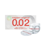 Bao cao su siêu mỏng 0.02 bổ sung nhiều gel Nhật Bản Sagami 0.02 | Hộp 2 Cái 661643