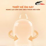 Bao cao su JEX UsuUsu Jelia Coat R1000 - Vừa vặn, ôm sát, nhiều gel bôi trơn - Hộp 12 cái