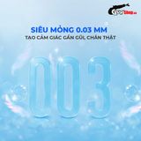 Bao cao su Sagami Six Fit V Tight Fit - Thiết kế 6 lần lượn sóng, siêu mỏng - Hộp 12 cái 662091