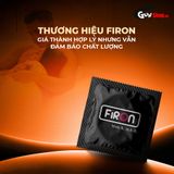 Bao cao su Firon Slide - Siêu mỏng, chống tuột, hương trái cây - Hộp 10 cái 662110