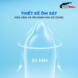 Bao cao su Okamoto Skinless Skin Super Lubricative - Siêu bôi trơn - Hộp 10 cái 662140