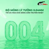Bao cao su Okamoto Harmony - Gân sọc, siêu mỏng - Hộp 10 cái 662145