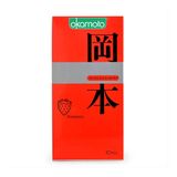 Bao cao su Okamoto Skinless Skin Strawberry - Hương dâu, mềm mại - Hộp 10 cái 662153