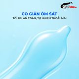 Bao cao su Okamoto 0.03 Platinum - Siêu mỏng, không mùi - Hộp 3 cái 662155