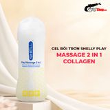 Gel bôi trơn Shell Play Massage 2 in 1 Collagen - Chai 200ml 662191