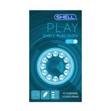 Bao cao su Shell Play Aura 6 tính năng - Hộp 10 cái + 5 vòng đeo kéo dài thời gian 662202