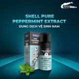 Dung dịch vệ sinh nam dạng bọt, tinh chất bạc hà tươi mát Shell Pure Peppermint Extract - 100ml 662265