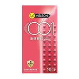 Bao cao su Meleon 001 Passion Particle - Siêu mỏng, hạt nổi - Hộp 10 cái 662270