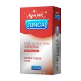 Bao cao su Juncai Feel Ultra Thin - Siêu mỏng, nhiều gel bôi trơn - Hộp 10 cái 662293
