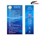Bao cao su Juncai Jeans - Siêu mỏng, nhiều gel bôi trơn - Hộp 12 cái 662296