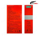 Bao cao su Juncai Red - Siêu mỏng, nhiều gel bôi trơn - Hộp 10 cái 662301