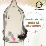 Bao cao su Quinn Nude Fit - Siêu mỏng, chống tuột - Hộp 12 cái 662333